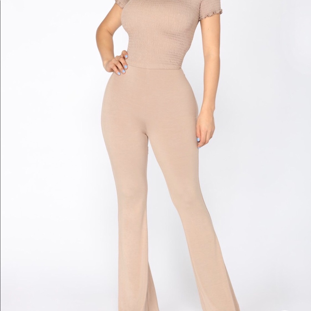 Nude jumpsuit